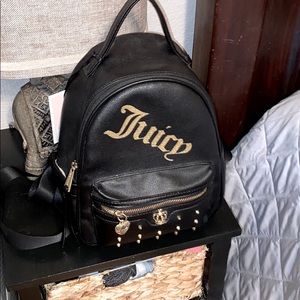 Juicy couture black backpack